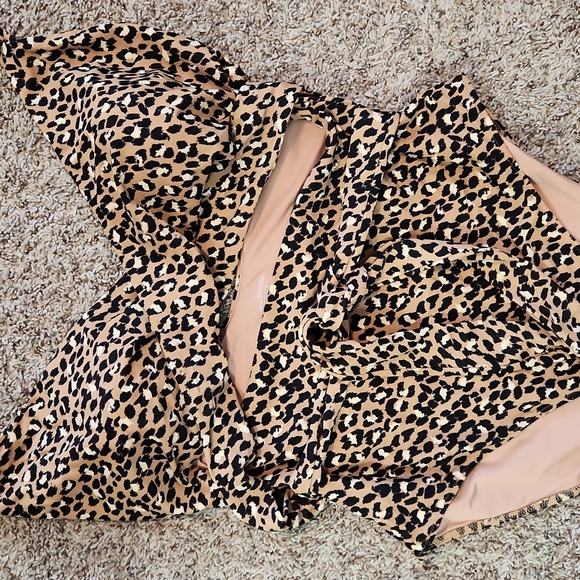 Aerie Leopard Swimsuit - Picture 2 of 2